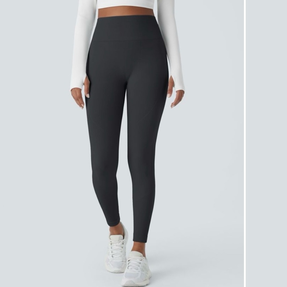 HALARA Seamless Flow High Waisted Tummy Control Butt Lifting Yoga Leggings NWT